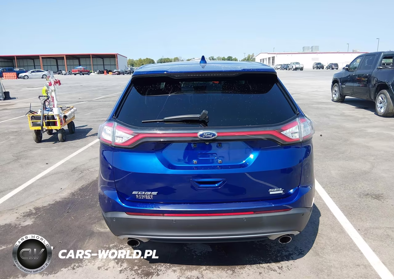 2015 Ford Edge Sel VIN:2FMTK4J93FBB00267 - 16