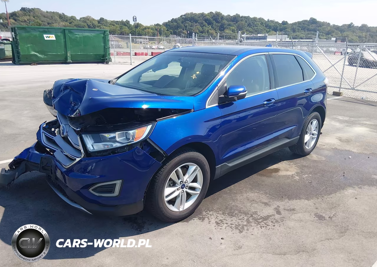 2015 Ford Edge Sel VIN:2FMTK4J93FBB00267 - 2