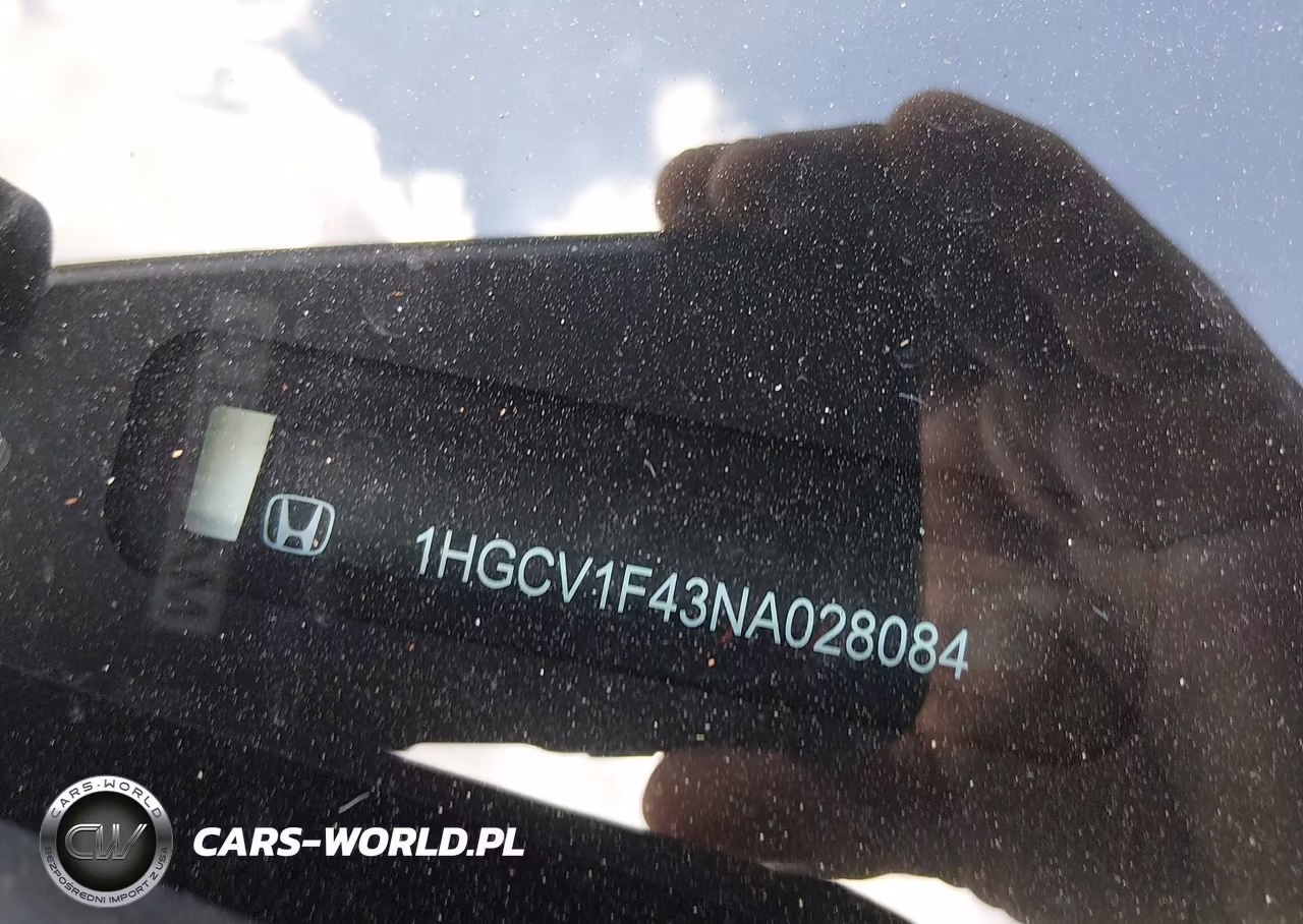 2022 Honda Accord Sport Special Edition VIN:1HGCV1F43NA028084 - 9