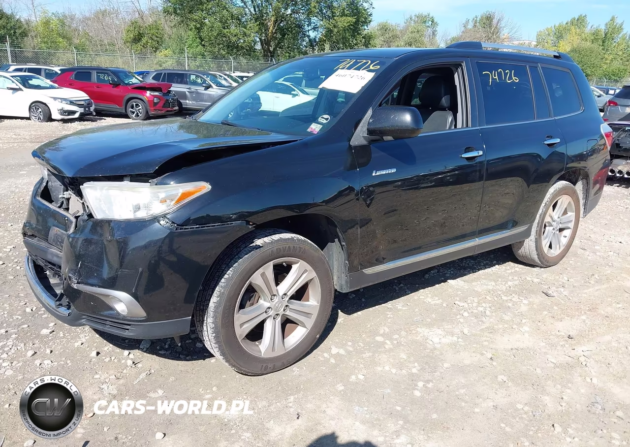 2013 Toyota Highlander Limited V6 VIN:5TDDK3EHXDS252448 - 2
