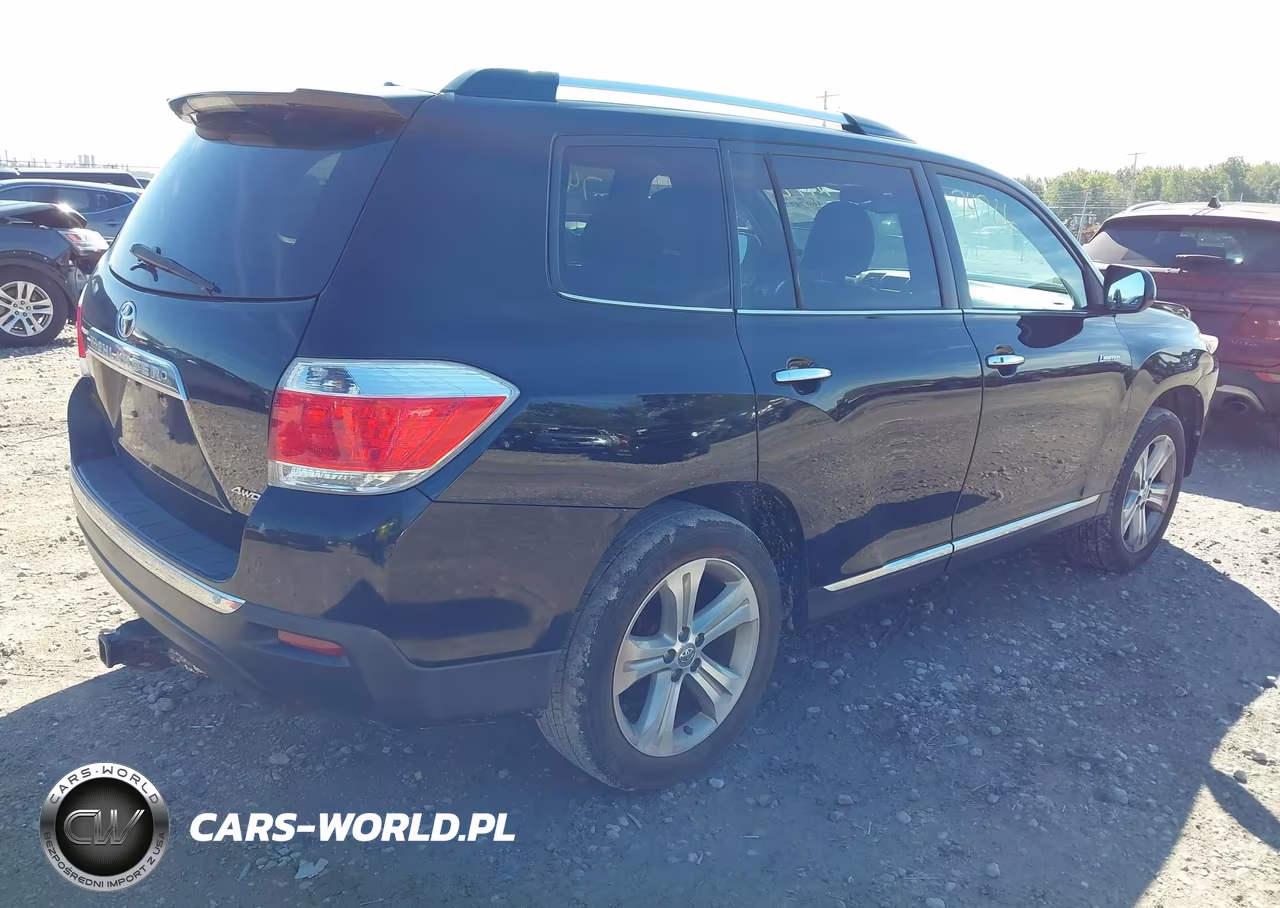 2013 Toyota Highlander Limited V6 VIN:5TDDK3EHXDS252448 - 4