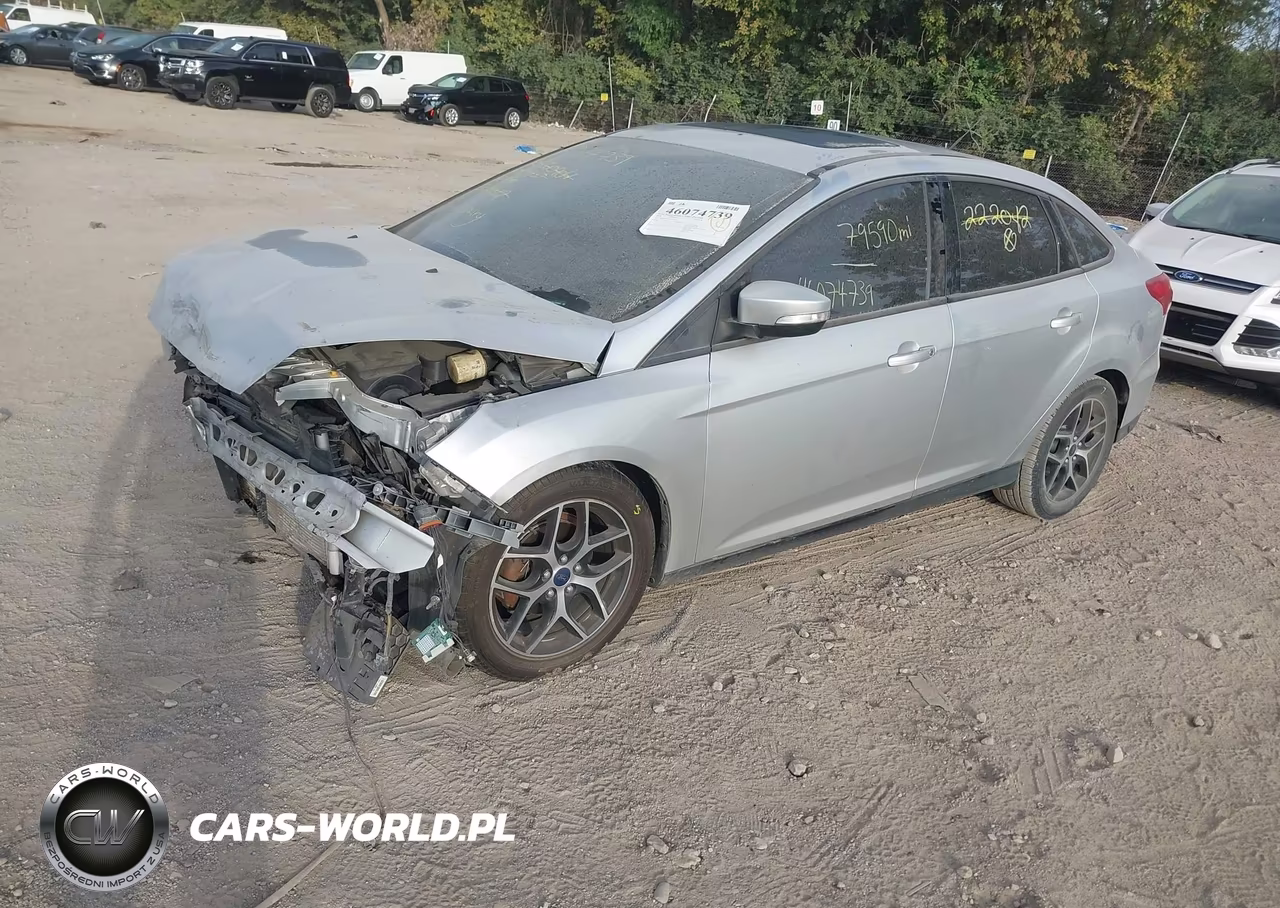 2018 Ford Focus Sel VIN:1FADP3H23JL222042 - 2