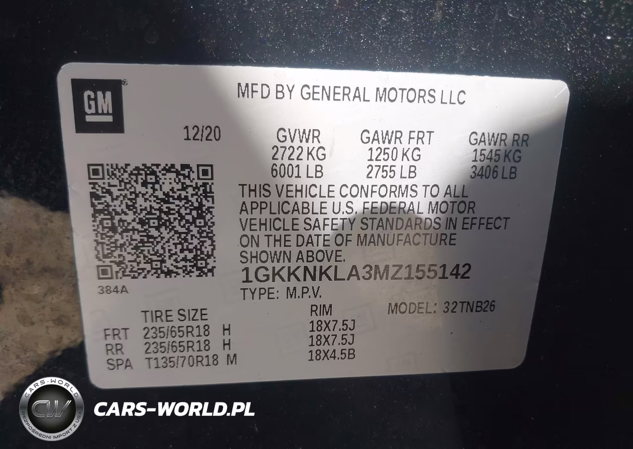 2021 GMC Acadia Fwd Sle VIN:1GKKNKLA3MZ155142 - 9