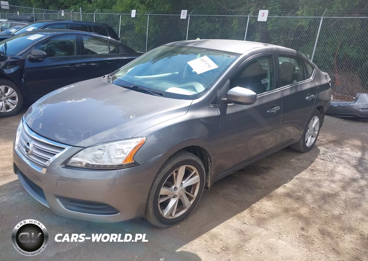 2015 Nissan Sentra Sv VIN:3N1AB7AP2FY323552 - 2