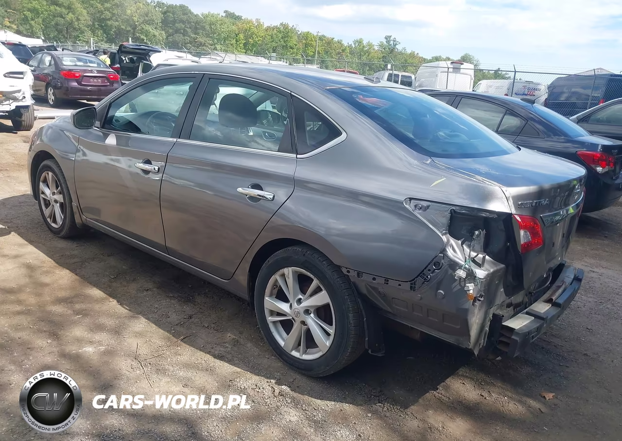 2015 Nissan Sentra Sv VIN:3N1AB7AP2FY323552 - 3