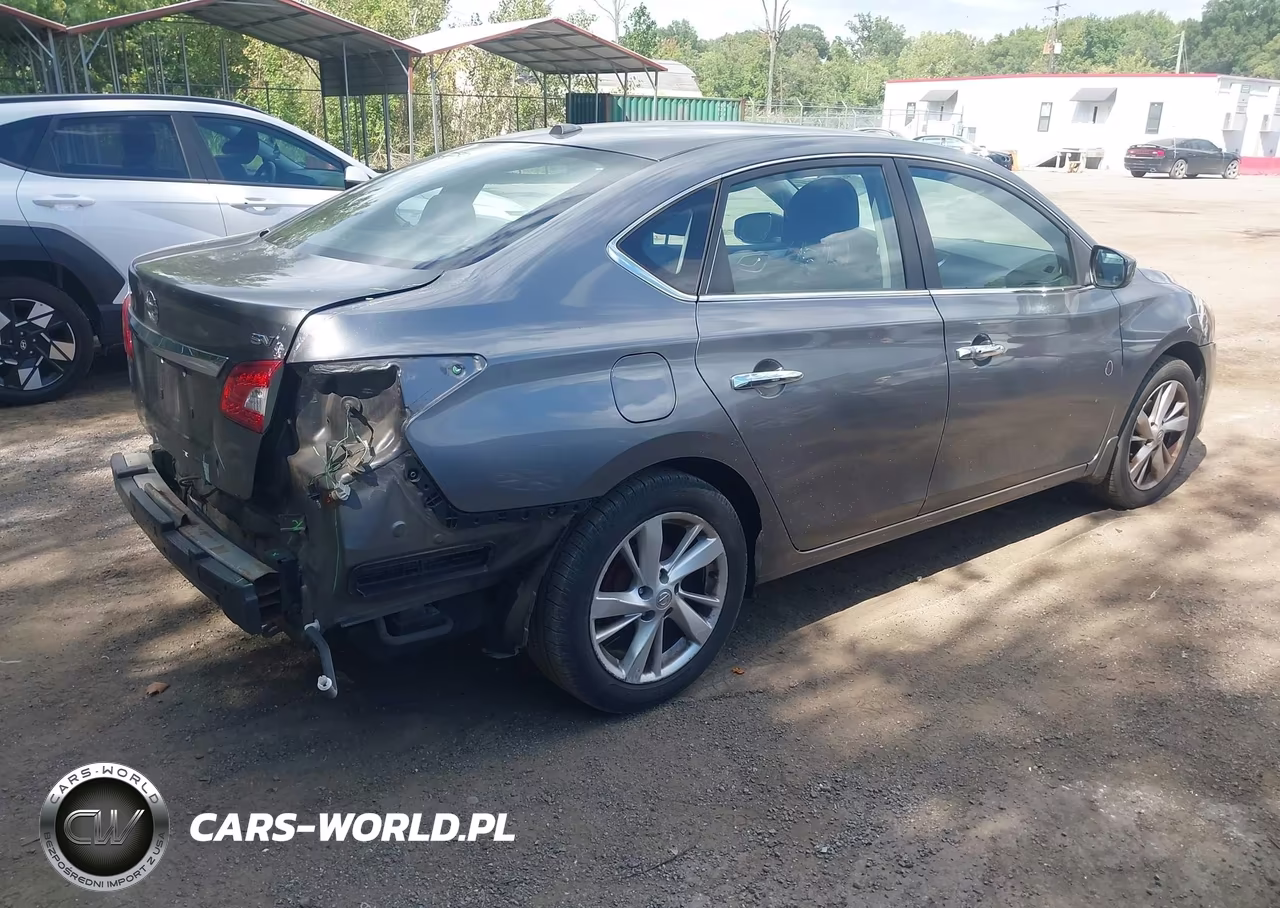 2015 Nissan Sentra Sv VIN:3N1AB7AP2FY323552 - 4