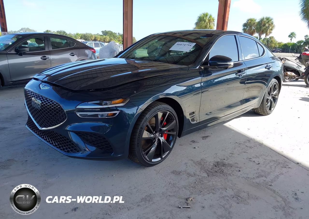 2023 Genesis G70 3.3T Rwd VIN:KMTG54TE1PU119873 - 2