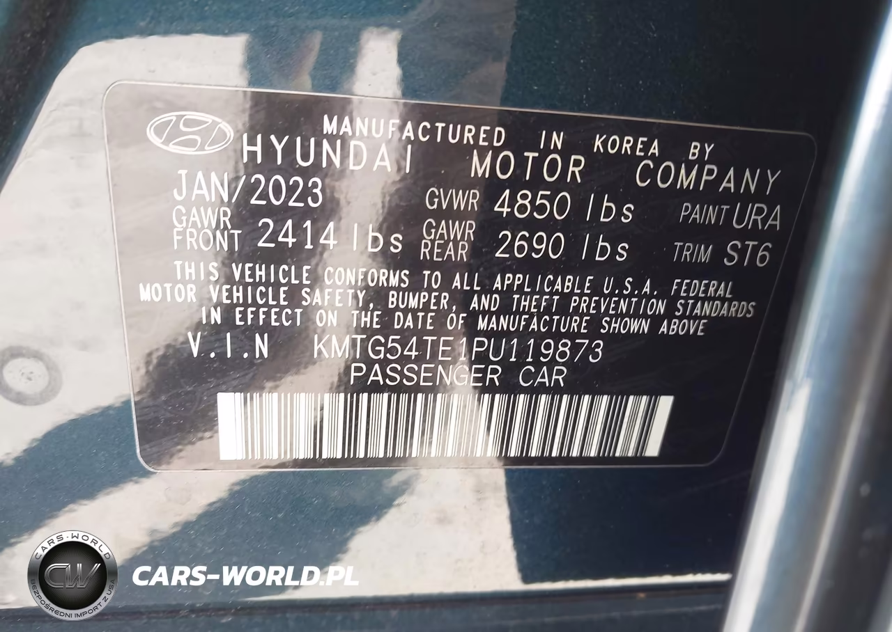 2023 Genesis G70 3.3T Rwd VIN:KMTG54TE1PU119873 - 9
