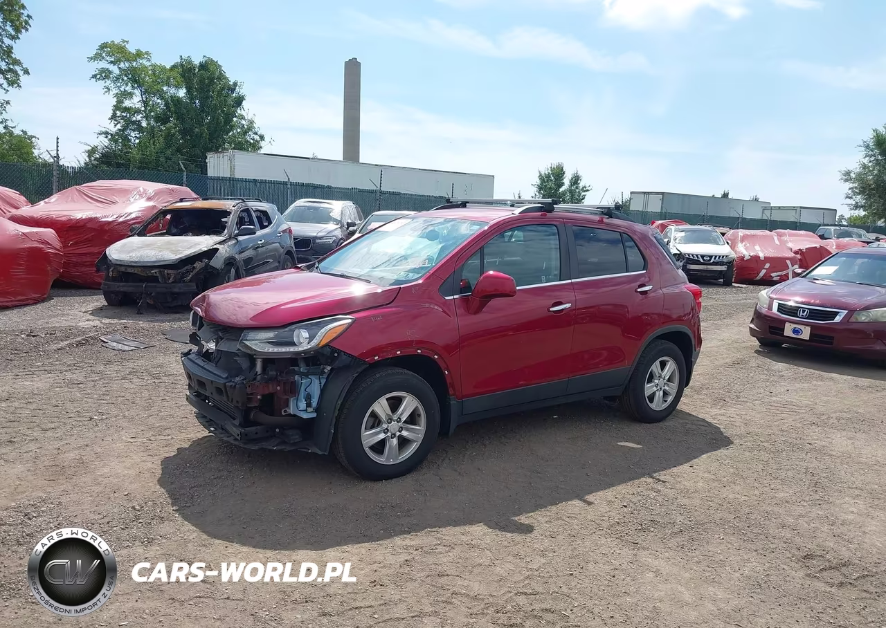 2018 Chevrolet Trax Lt VIN:3GNCJPSB2JL227042 - 2