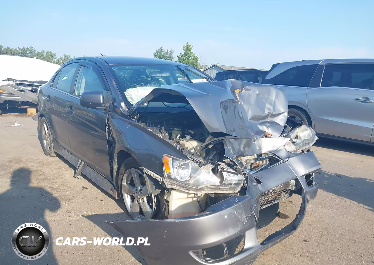 2008 Mitsubishi Lancer De-Es VIN:JA3AU26UX8U045982 - 1