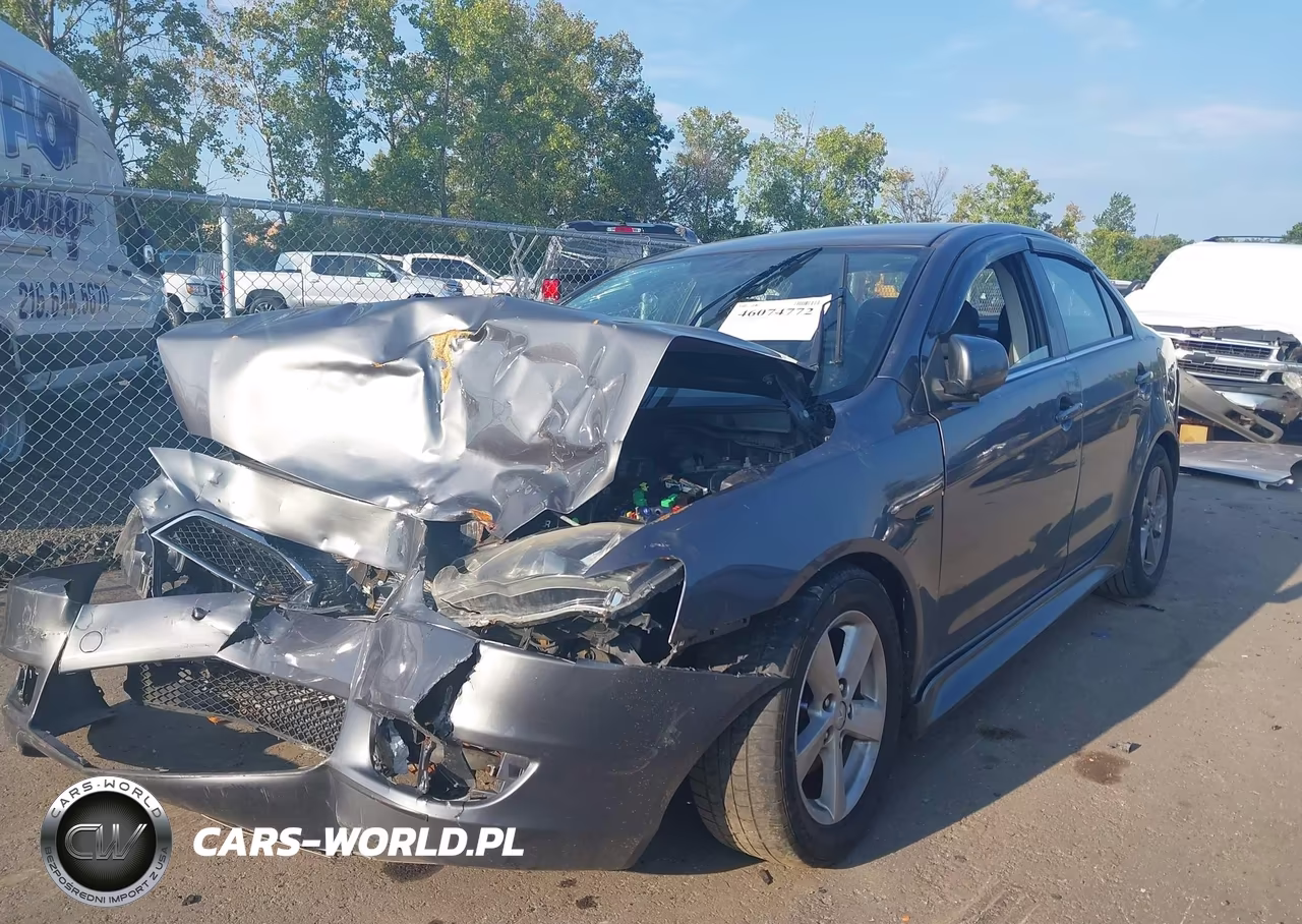 2008 Mitsubishi Lancer De-Es VIN:JA3AU26UX8U045982 - 2