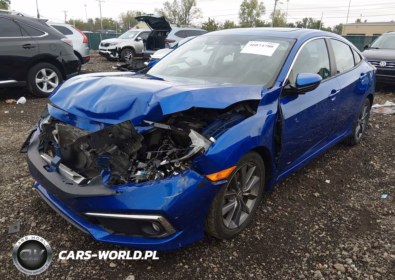 2021 Honda Civic Ex VIN:19XFC1F37ME001281 - 2
