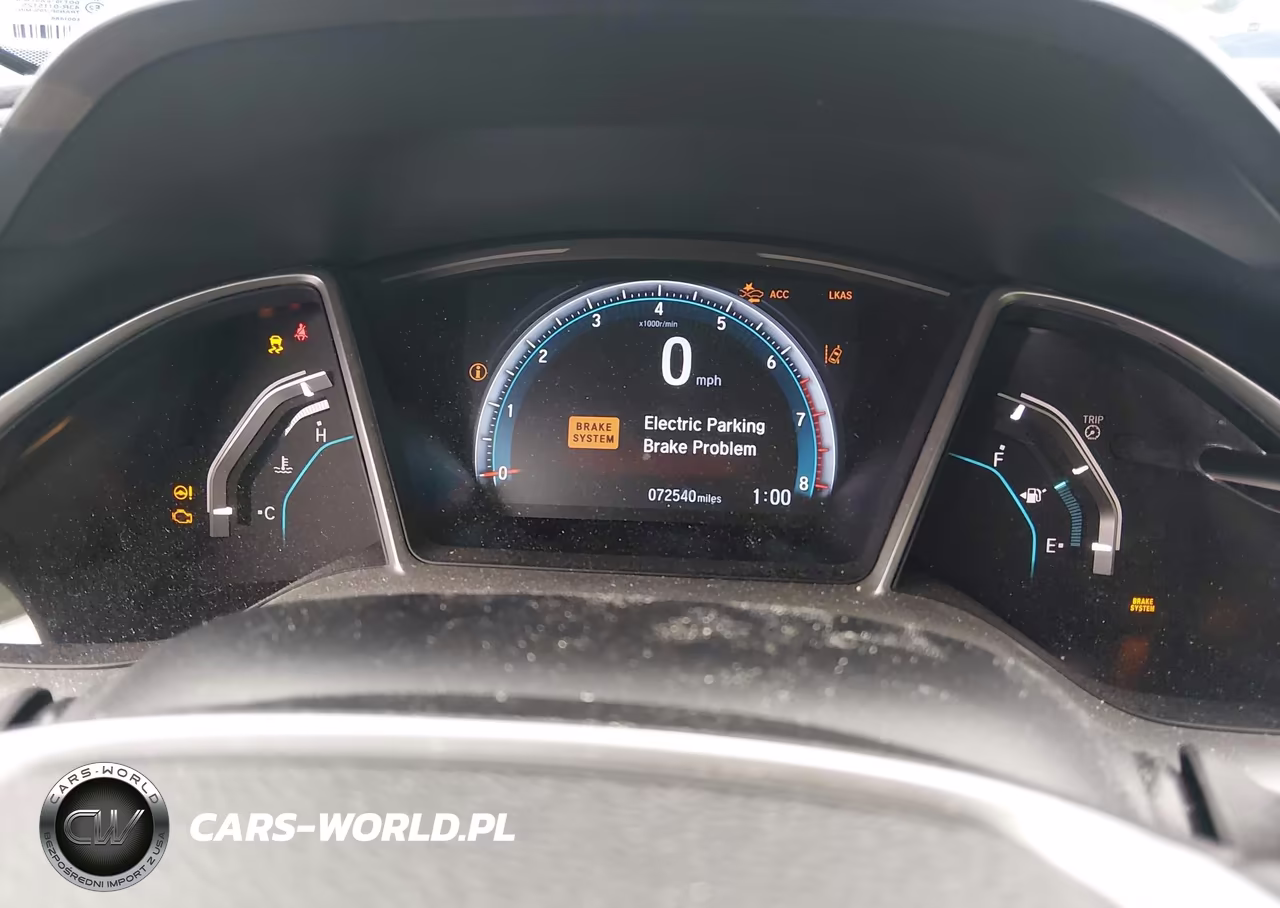 2021 Honda Civic Ex VIN:19XFC1F37ME001281 - 7