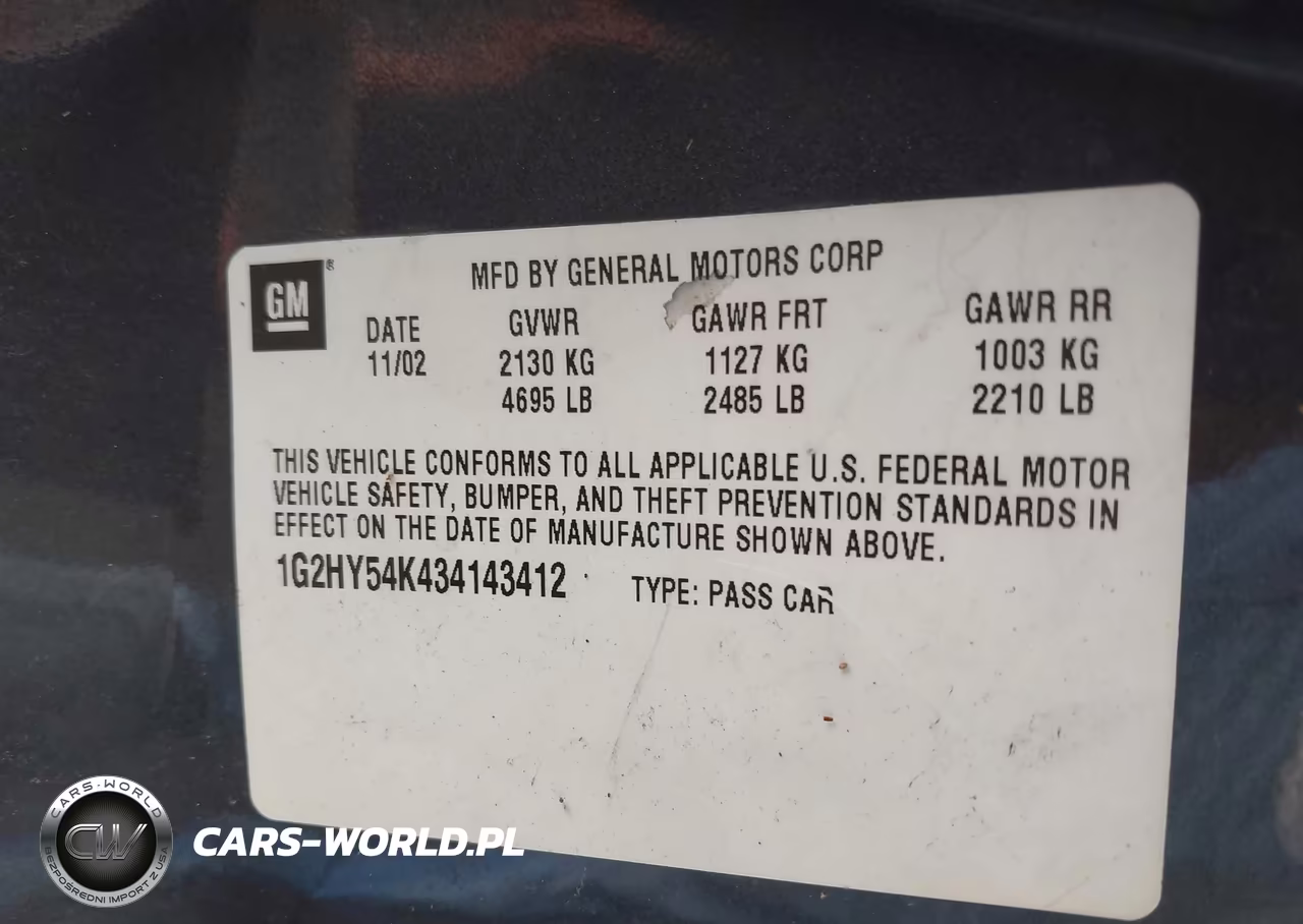 2003 Pontiac Bonneville Sle VIN:1G2HY54K434143412 - 9