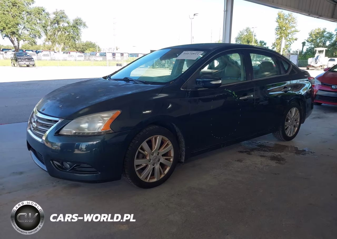2013 Nissan Sentra Sl VIN:3N1AB7AP2DL671202 - 2