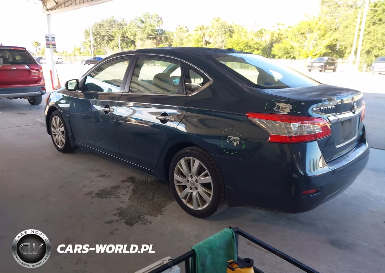 2013 Nissan Sentra Sl VIN:3N1AB7AP2DL671202 - 3