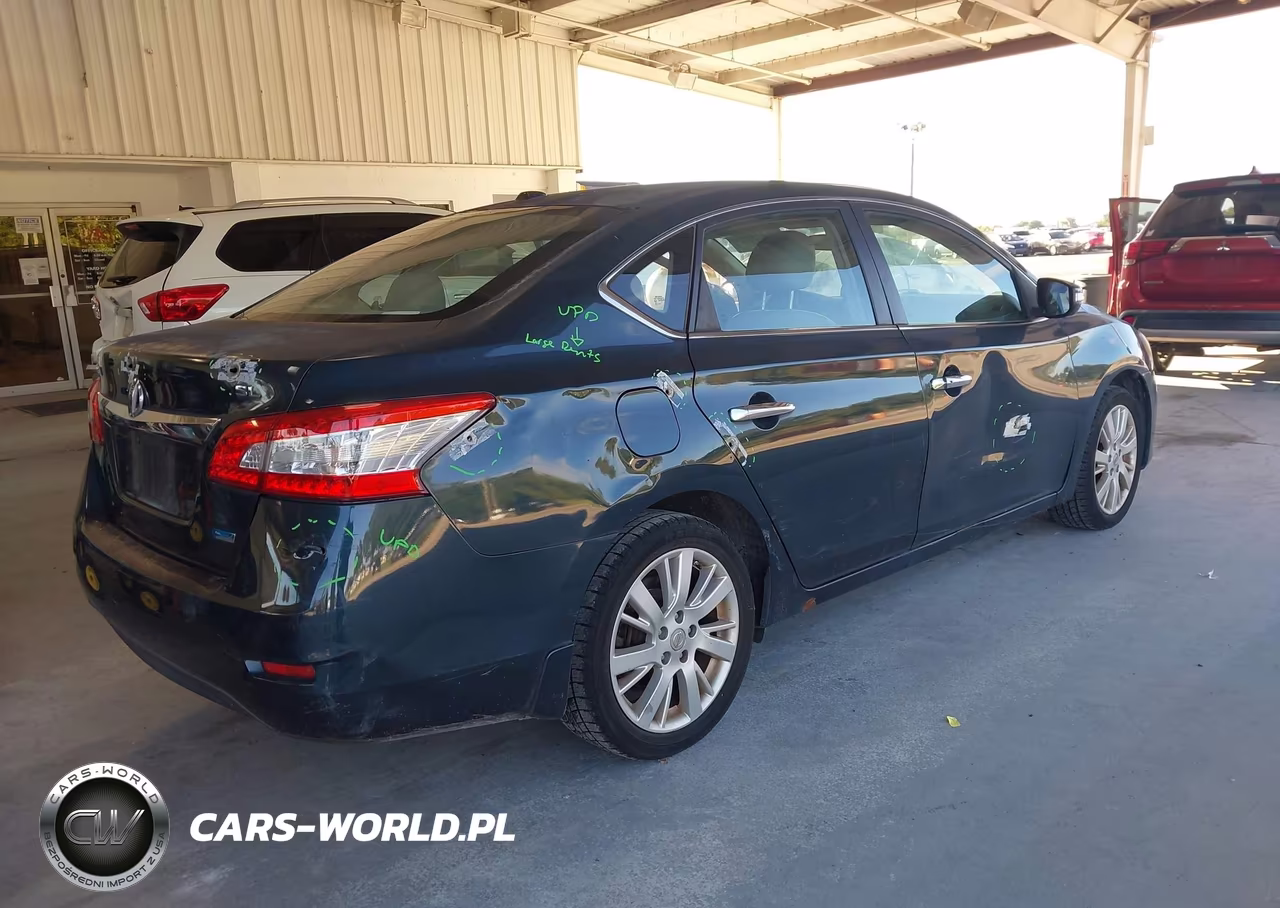 2013 Nissan Sentra Sl VIN:3N1AB7AP2DL671202 - 4