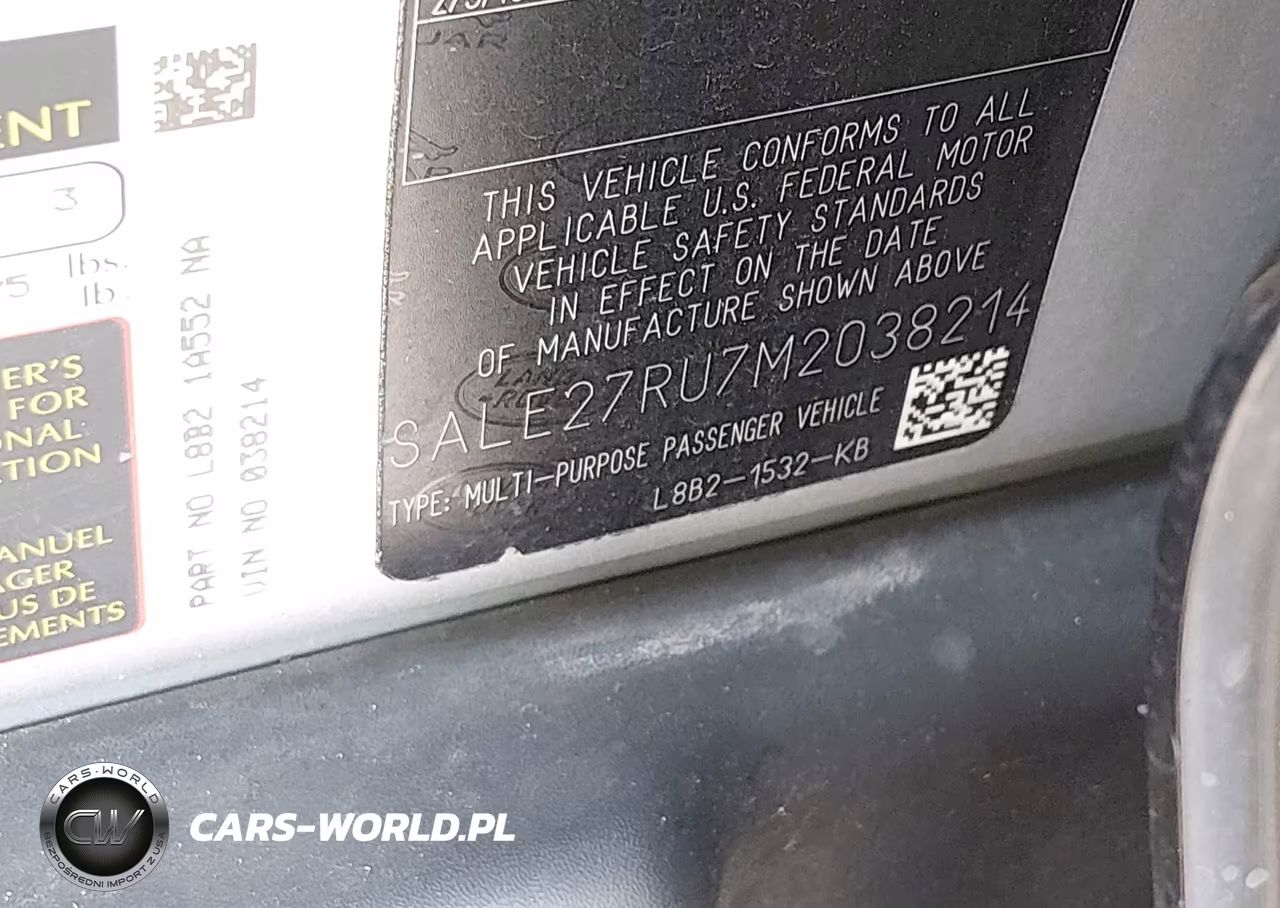 2021 Land Rover Defender 110 X-Dynamic Se VIN:SALE27RU7M2038214 - 9