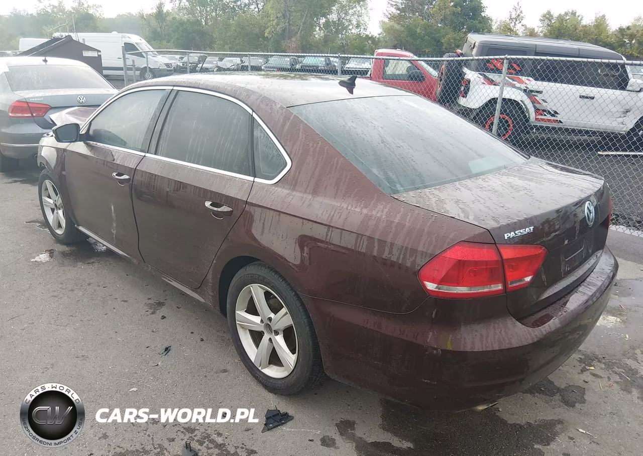 2013 Volkswagen Passat 2.5L Se VIN:1VWBP7A33DC045084 - 3