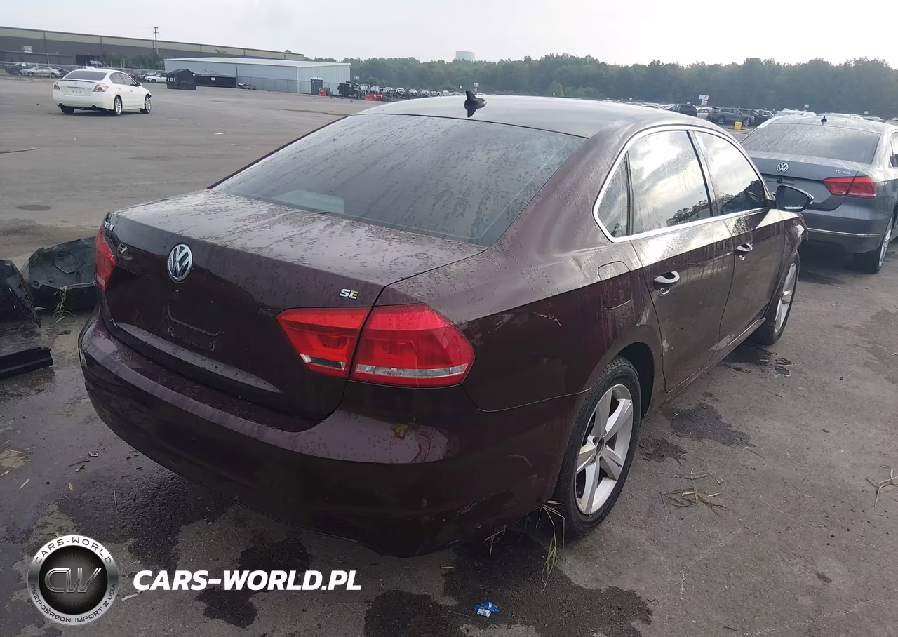 2013 Volkswagen Passat 2.5L Se VIN:1VWBP7A33DC045084 - 4