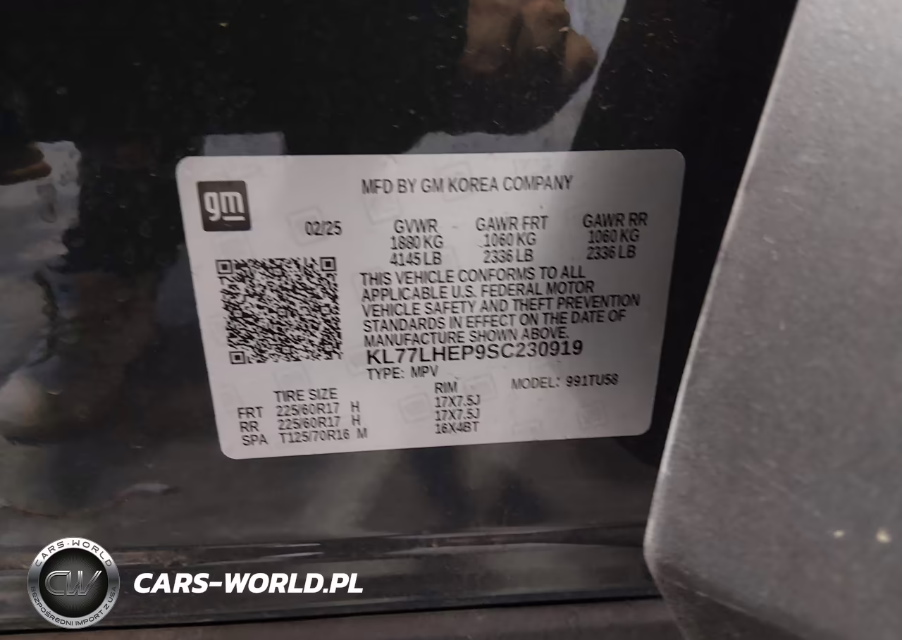 2025 Chevrolet Trax Fwd Lt VIN:KL77LHEP9SC230919 - 9