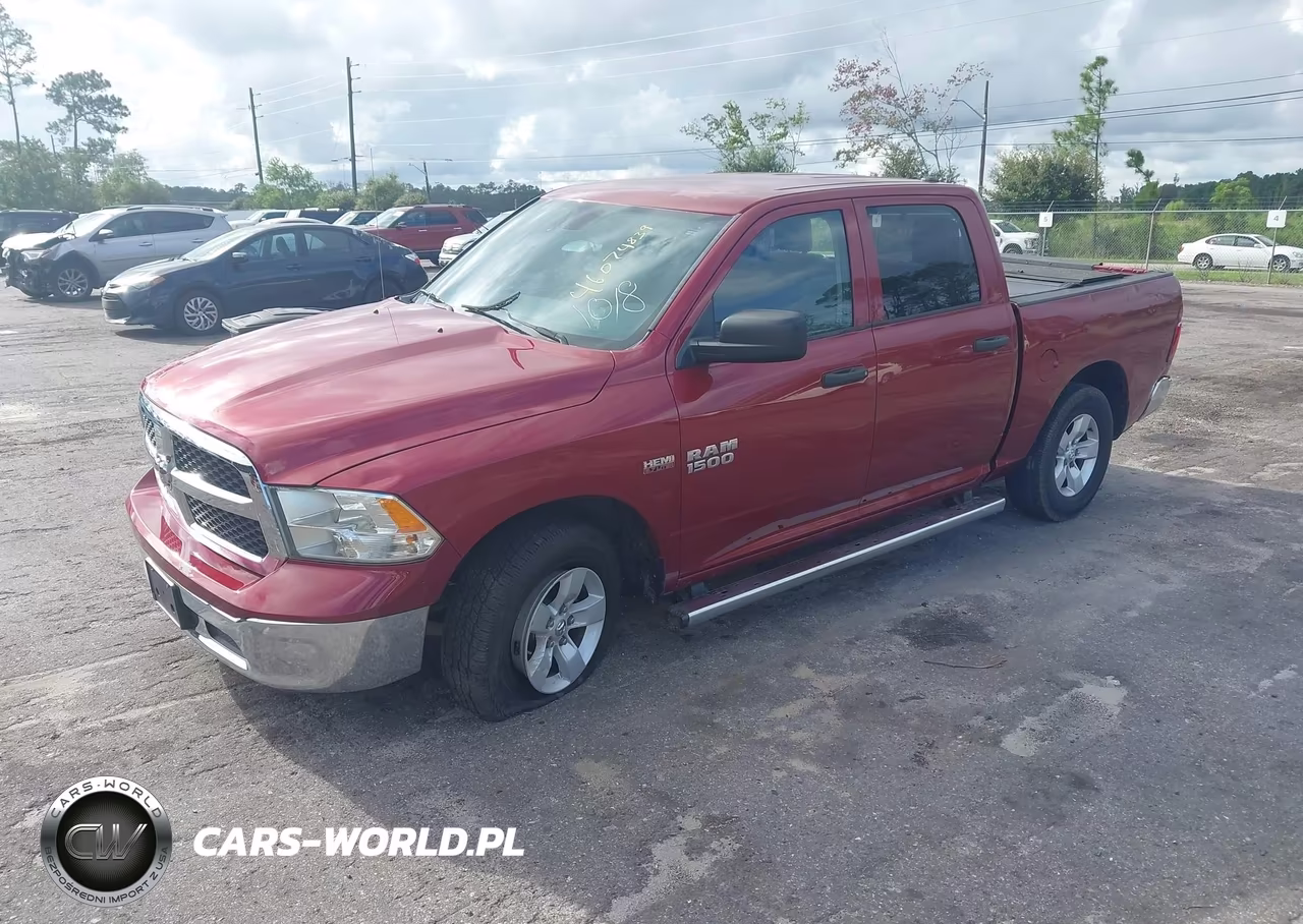 2013 Ram 1500 Tradesman VIN:1C6RR6KT2DS665653 - 2