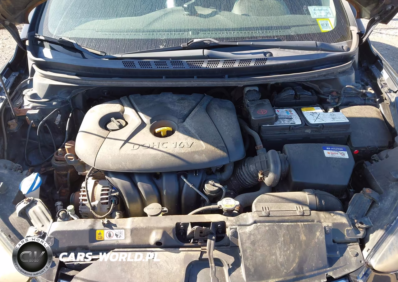 2014 Hyundai Elantra Limited VIN:KMHDH4AEXEU116006 - 10
