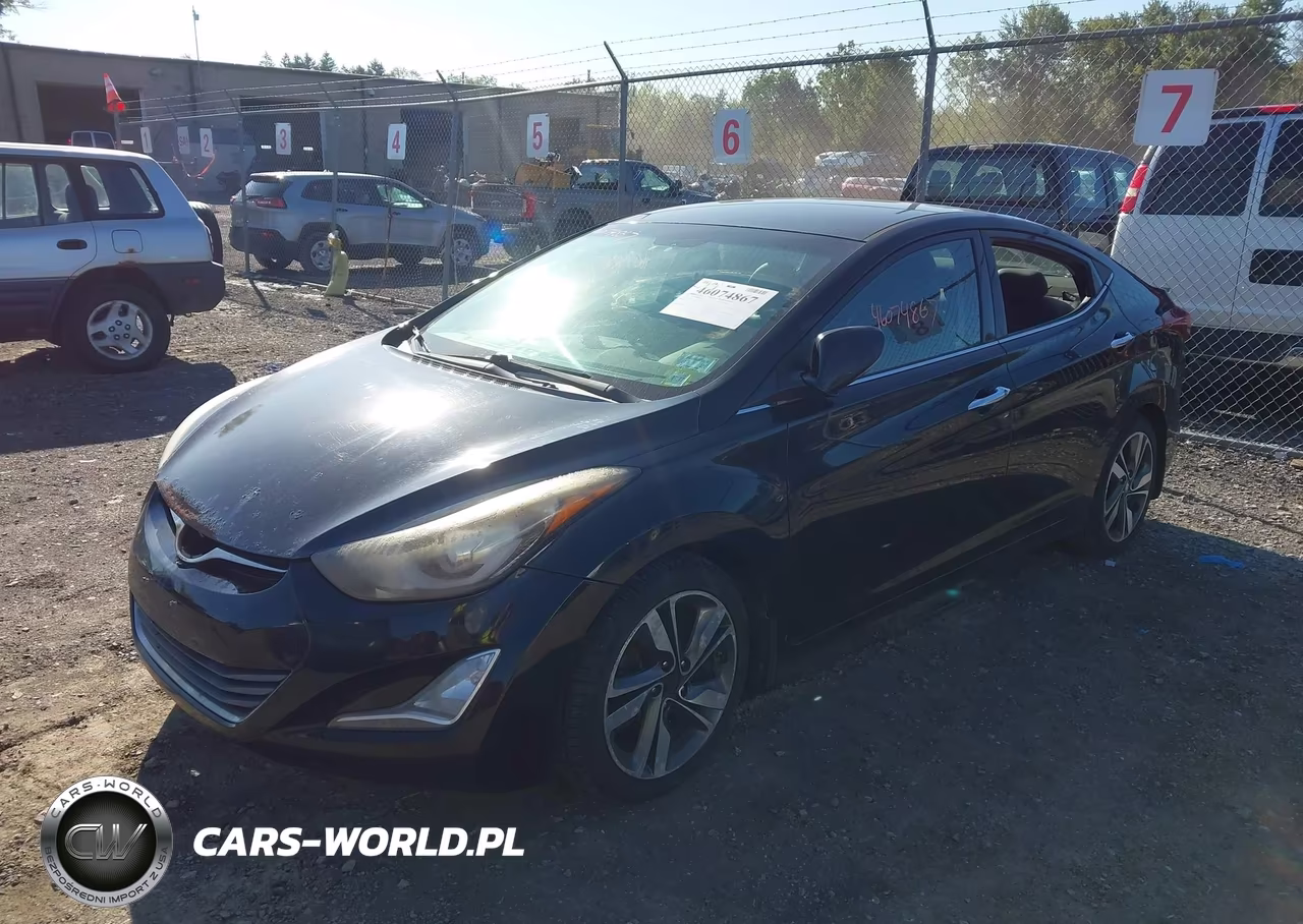 2014 Hyundai Elantra Limited VIN:KMHDH4AEXEU116006 - 2