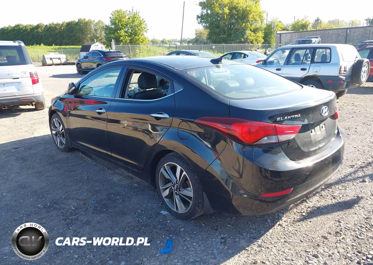 2014 Hyundai Elantra Limited VIN:KMHDH4AEXEU116006 - 3