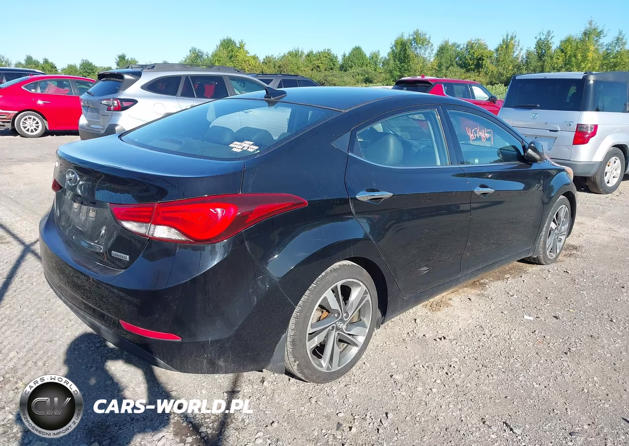 2014 Hyundai Elantra Limited VIN:KMHDH4AEXEU116006 - 4
