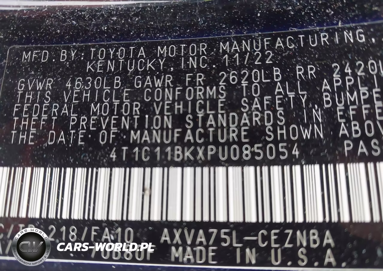 2023 Toyota Camry Le VIN:4T1C11BKXPU085054 - 9