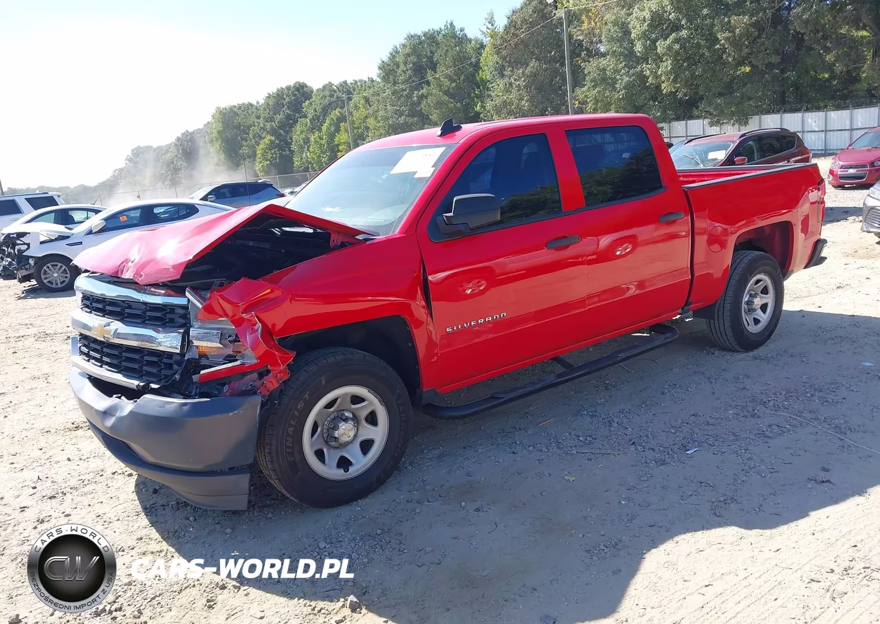 2016 Chevrolet Silverado 1500 Wt VIN:3GCPCNEH9GG176889 - 2