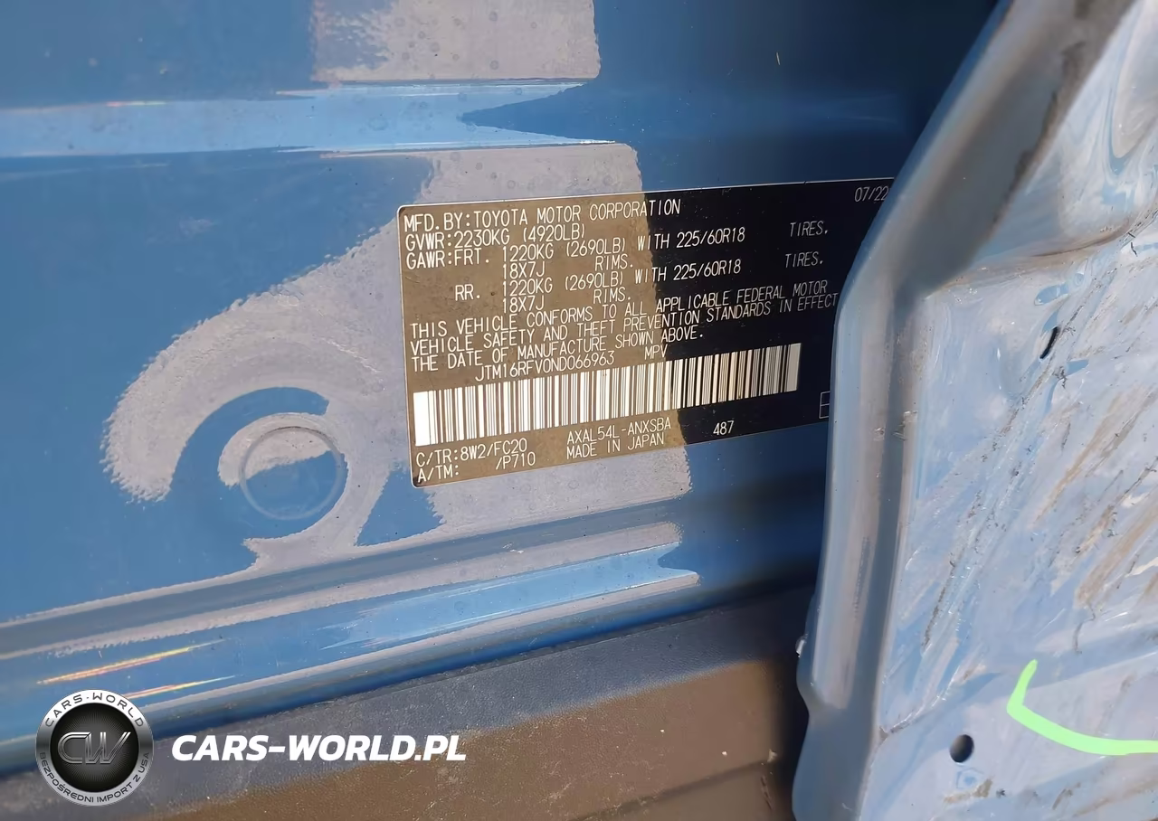 2022 Toyota Rav4 Hybrid Se VIN:JTM16RFV0ND066963 - 9