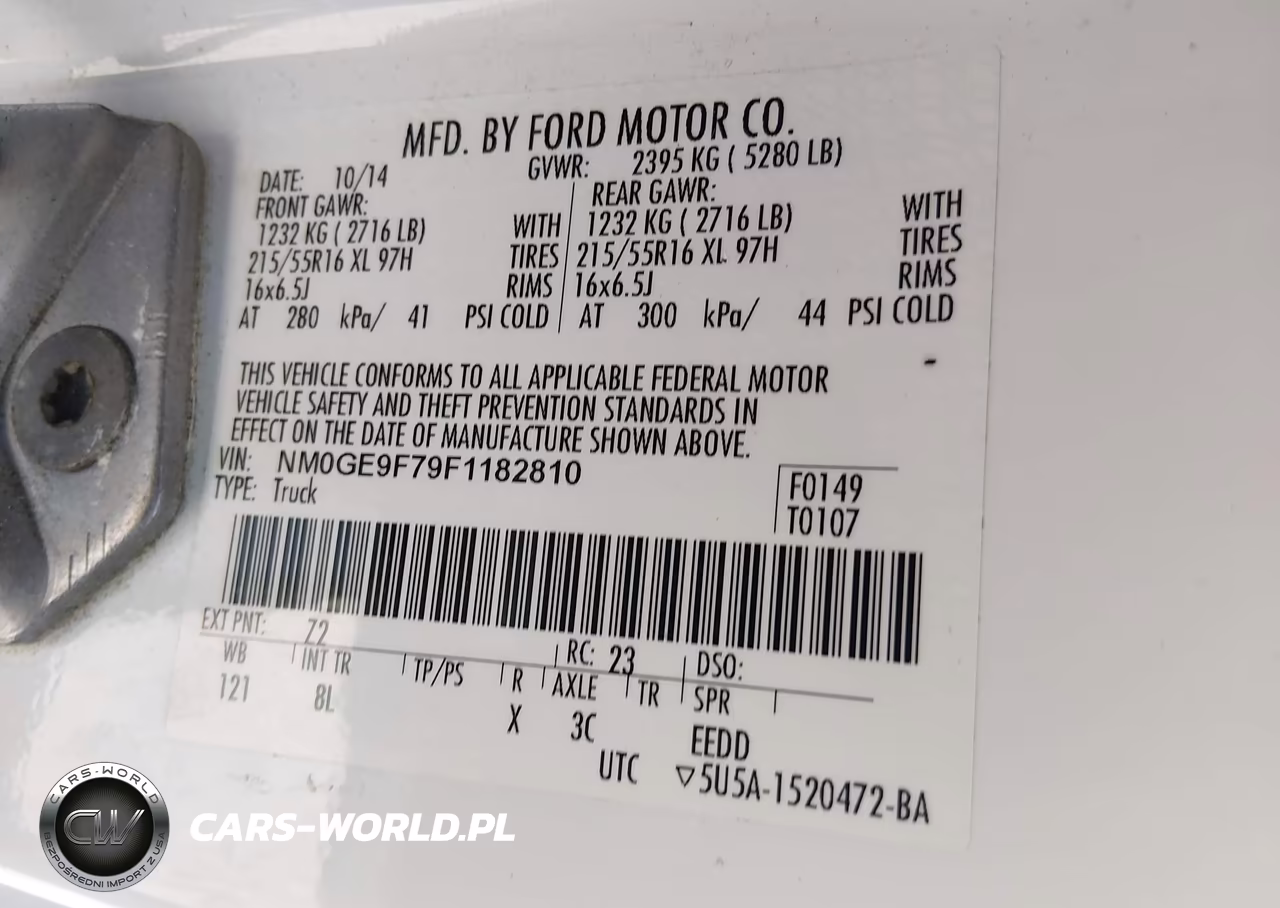 2015 Ford Transit Connect Xlt VIN:NM0GE9F79F1182810 - 9