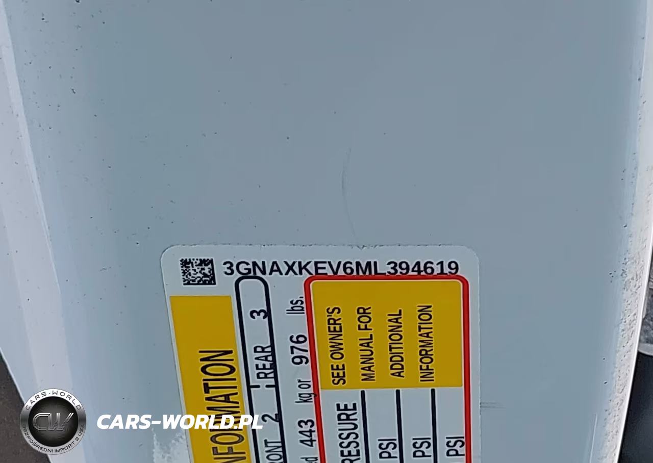 2021 Chevrolet Equinox Fwd Lt VIN:3GNAXKEV6ML394619 - 9