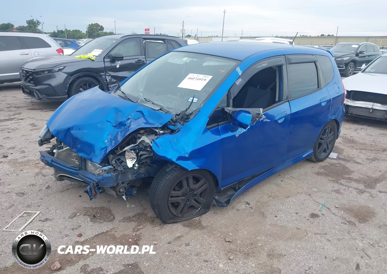 2007 Honda Fit Sport VIN:JHMGD37627S035196 - 2