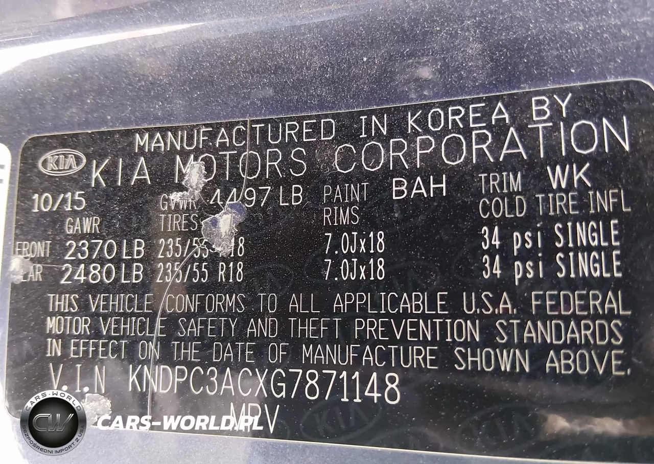 2016 Kia Sportage Ex VIN:KNDPC3ACXG7871148 - 9