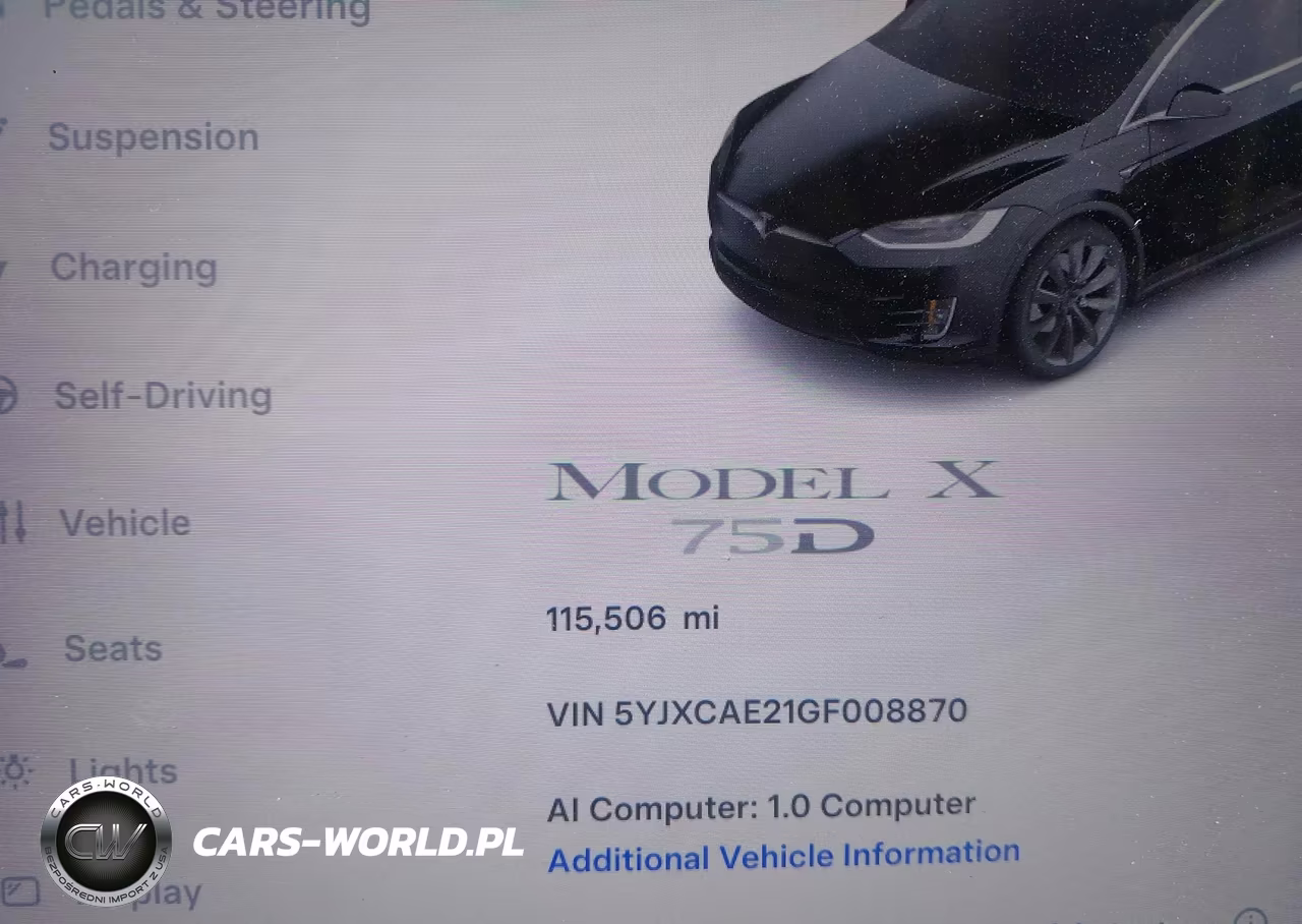 2016 Tesla Model X 60D-70D-75D-90D VIN:5YJXCAE21GF008870 - 14