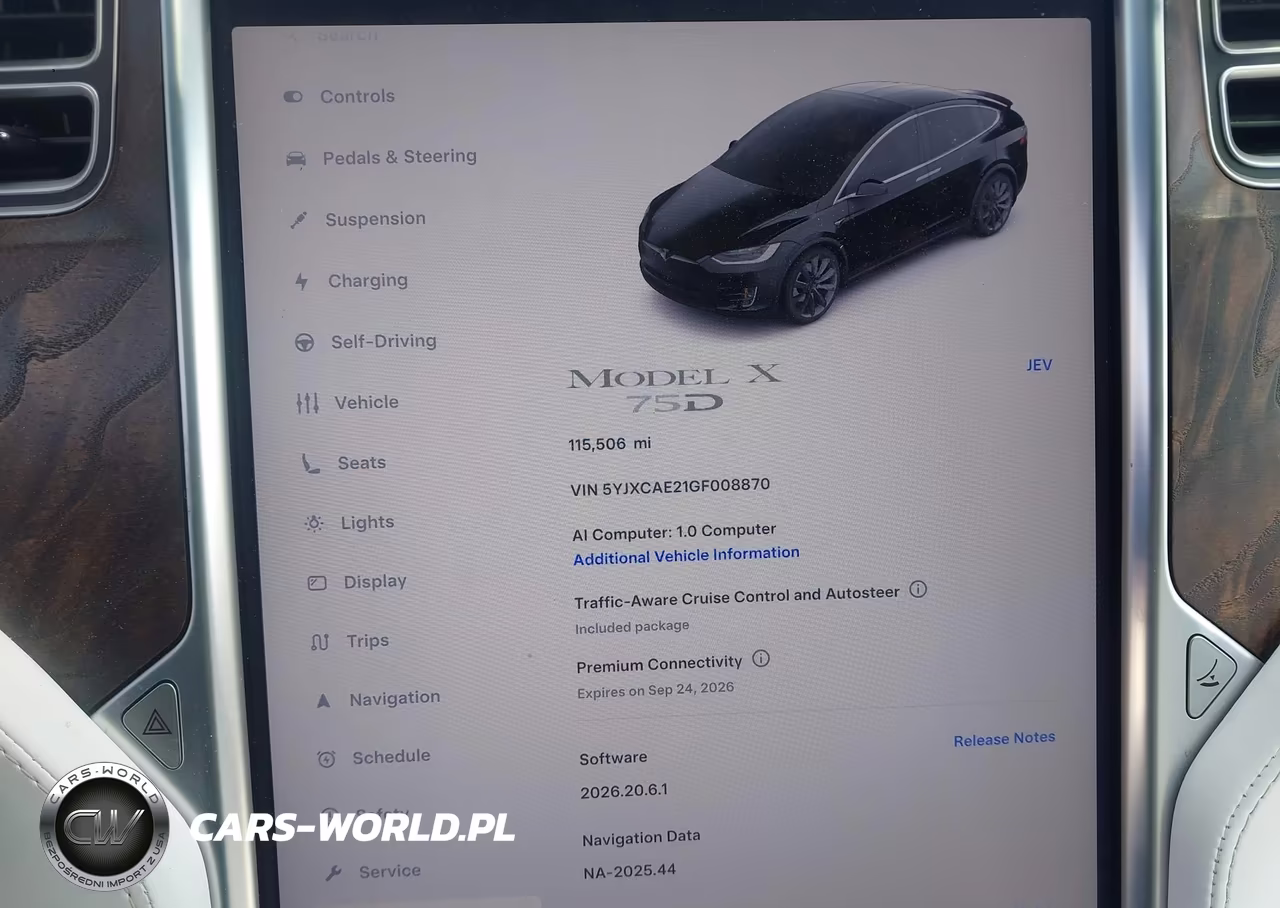 2016 Tesla Model X 60D-70D-75D-90D VIN:5YJXCAE21GF008870 - 7
