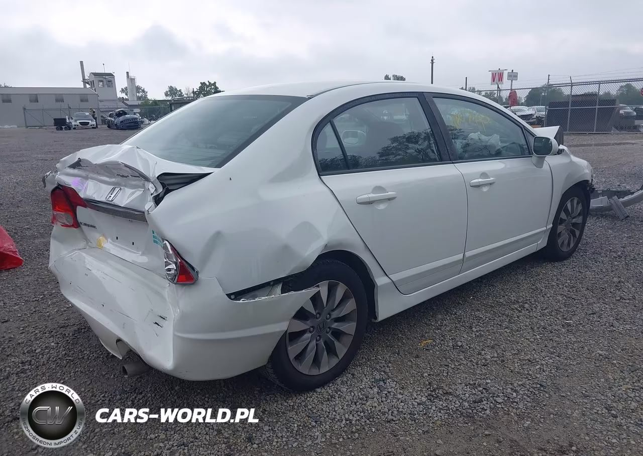 2011 Honda Civic Ex-L VIN:19XFA1F91BE020030 - 4