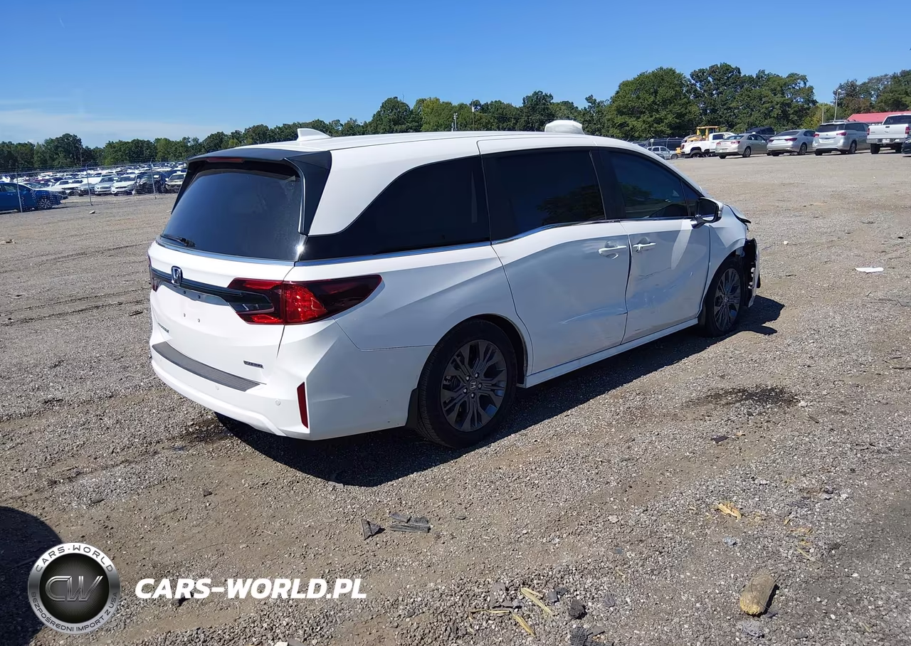 2025 Honda Odyssey Touring VIN:5FNRL6H81SB045707 - 4