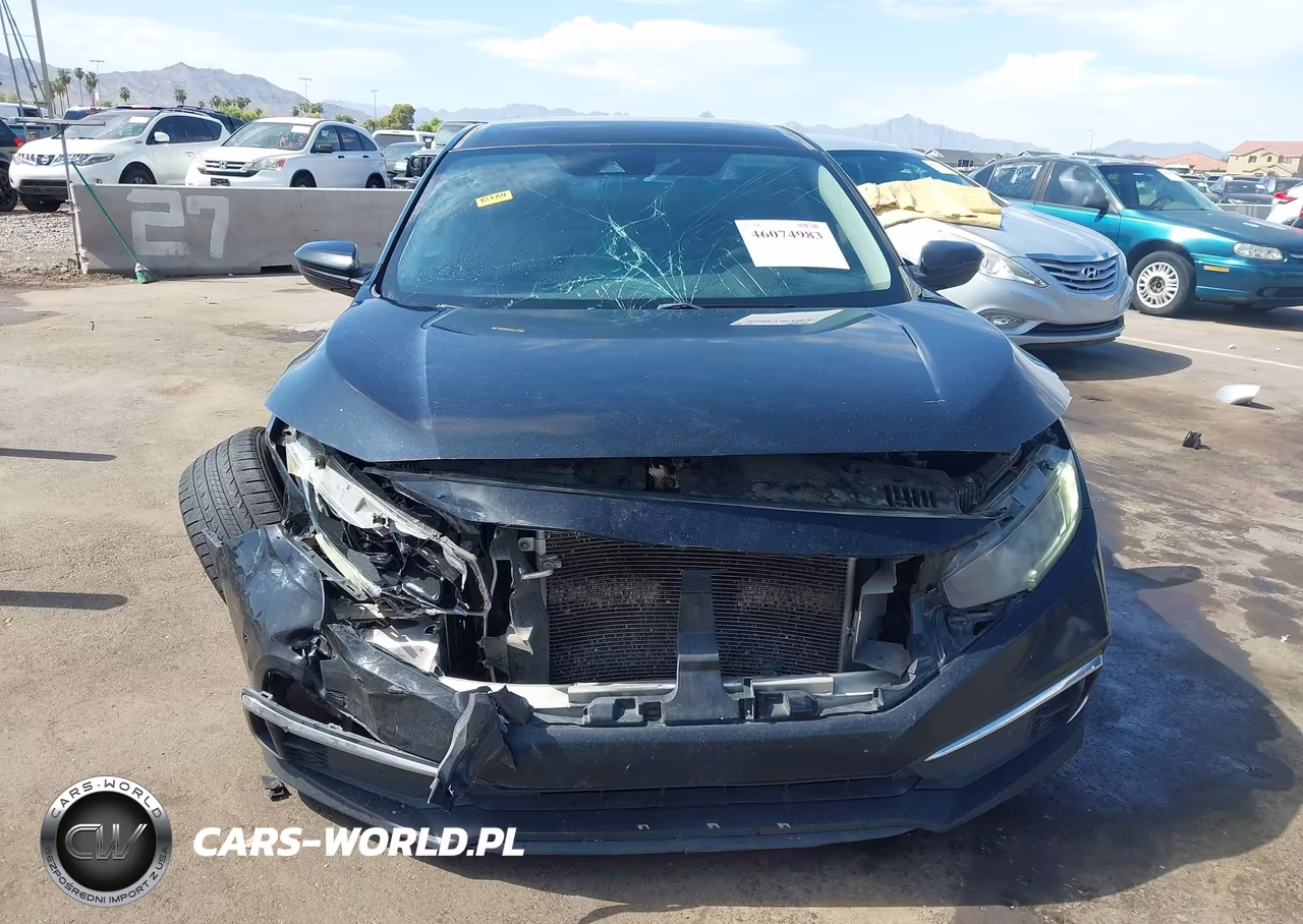 2020 Honda Civic Lx VIN:19XFC2F68LE000168 - 13