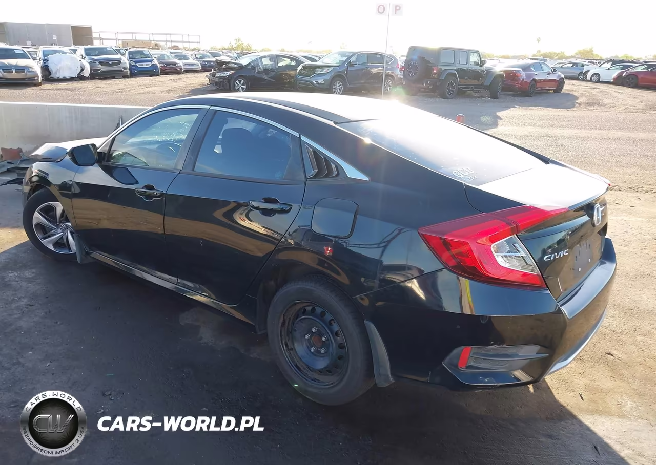 2020 Honda Civic Lx VIN:19XFC2F68LE000168 - 3