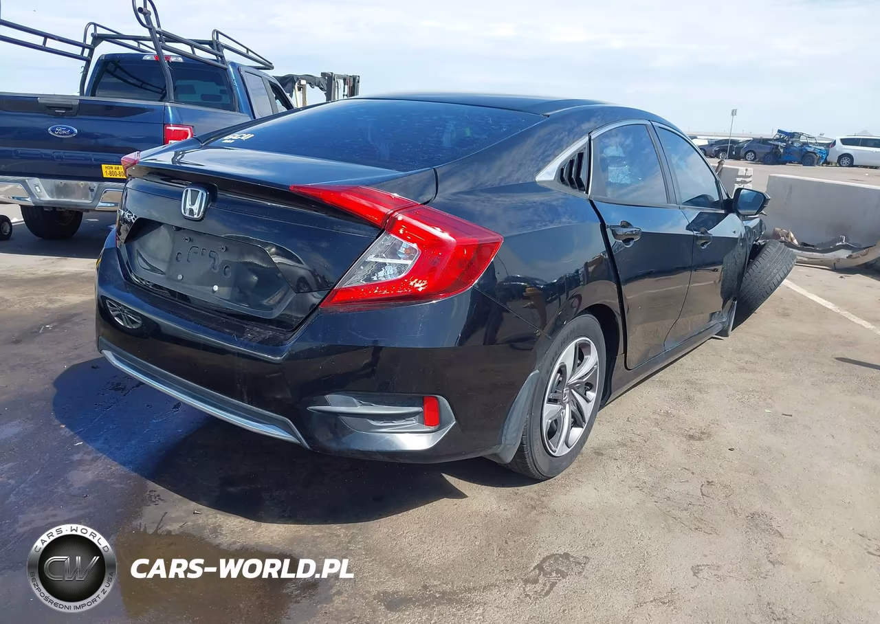 2020 Honda Civic Lx VIN:19XFC2F68LE000168 - 4