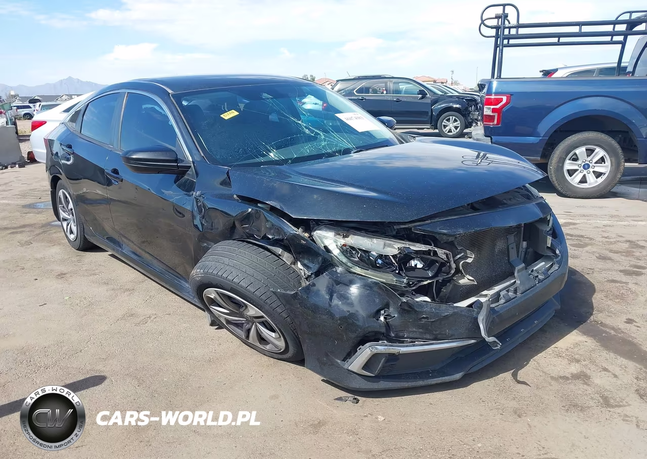 2020 Honda Civic Lx VIN:19XFC2F68LE000168 - 6