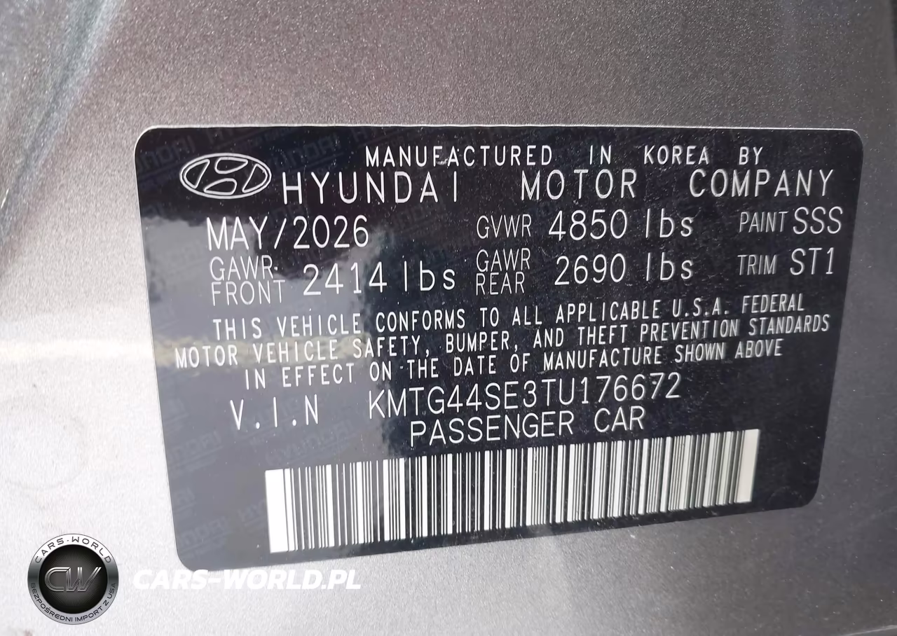 2026 Genesis G70 3.3T Rwd Sport Prestige VIN:KMTG44SE3TU176672 - 9