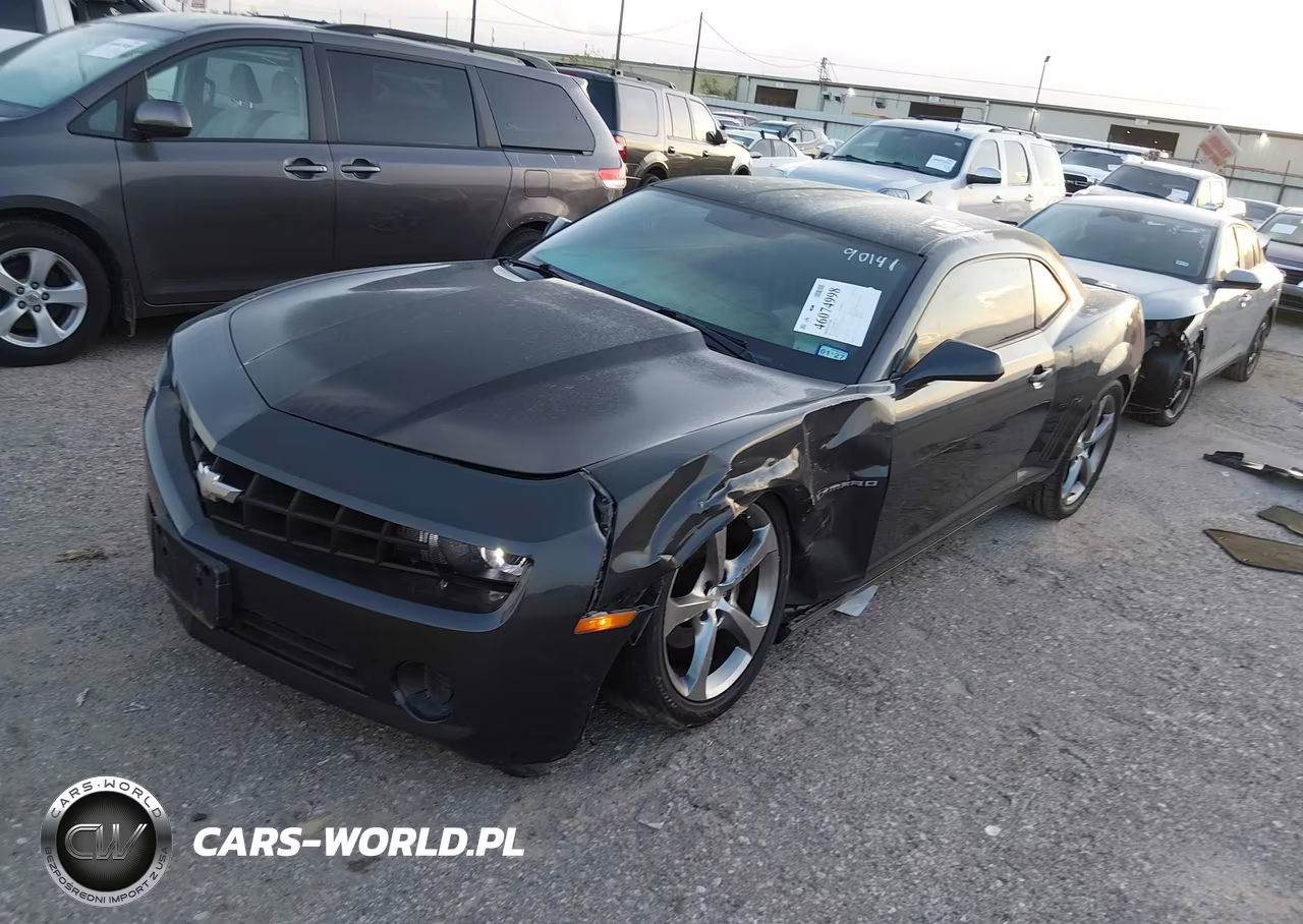 2013 Chevrolet Camaro 2Ls VIN:2G1FA1E37D9210955 - 2