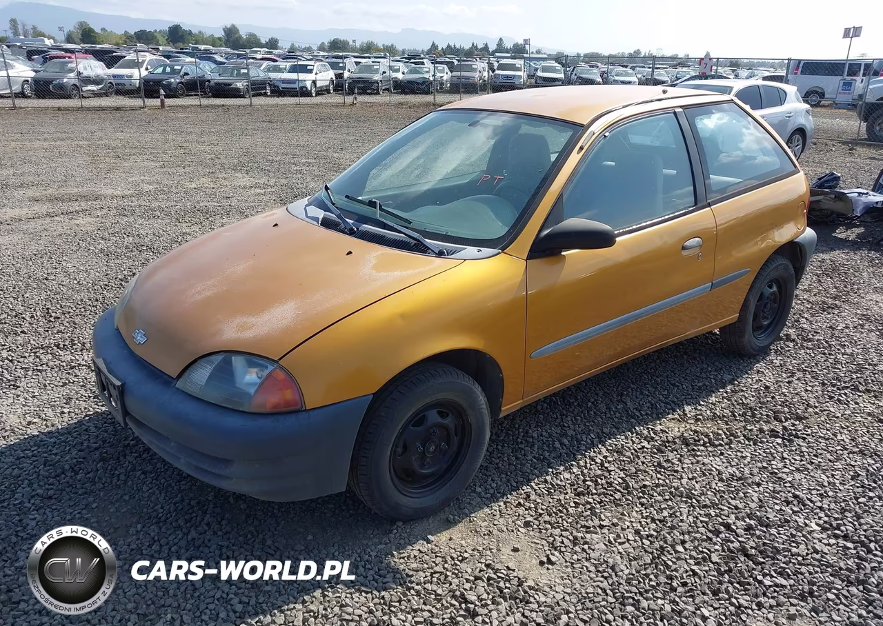 1998 Chevrolet Metro VIN:2C1MR2265W6703370 - 2