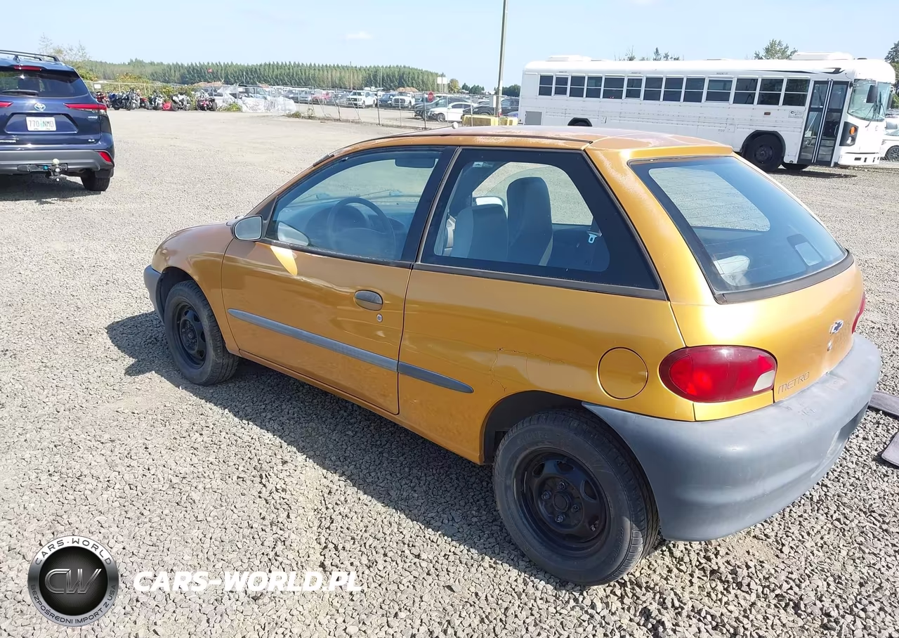 1998 Chevrolet Metro VIN:2C1MR2265W6703370 - 3
