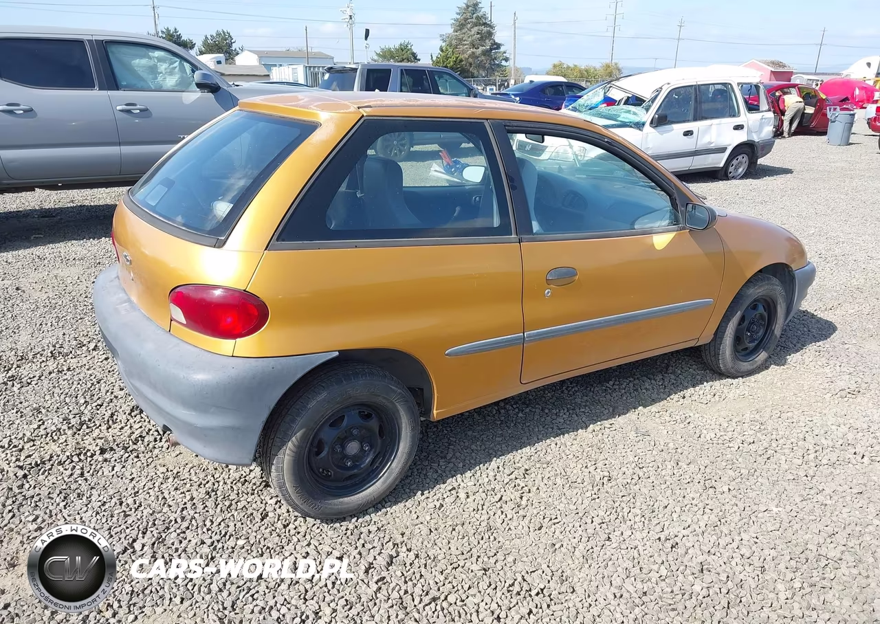1998 Chevrolet Metro VIN:2C1MR2265W6703370 - 4